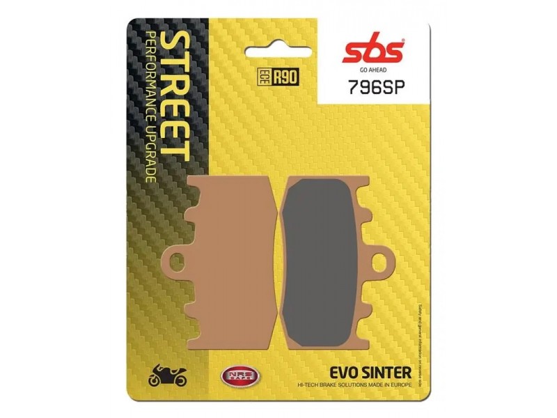 Тормозные колодки SBS Upgrade Brake Pads, EVO Sinter 796SP